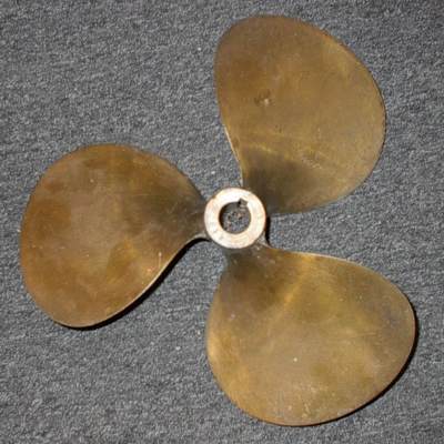 Brass propeller